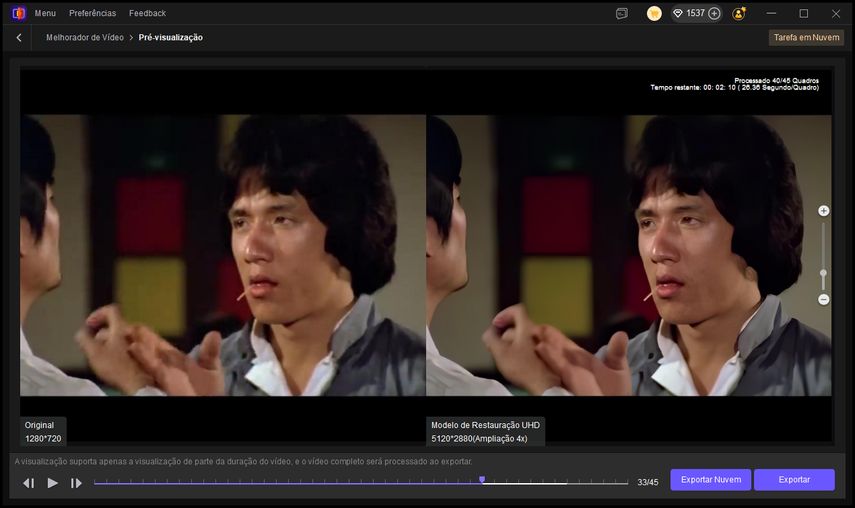 previsualizar el video en hitpaw vikpea