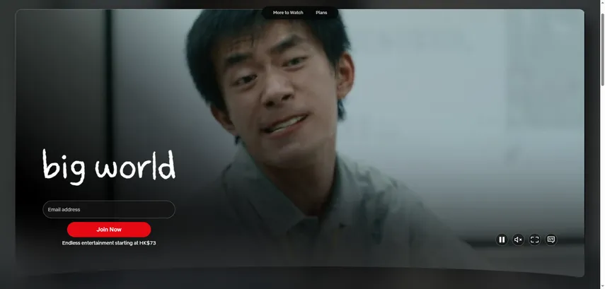 Big World Filme no netflix