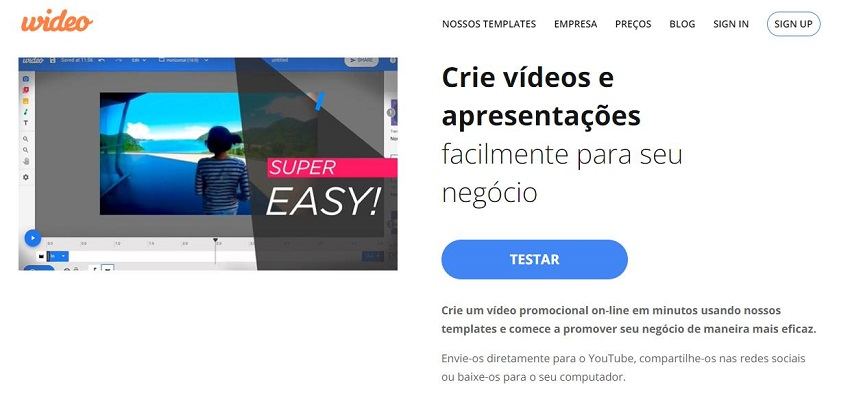 editor de video online gratis youtube wideo