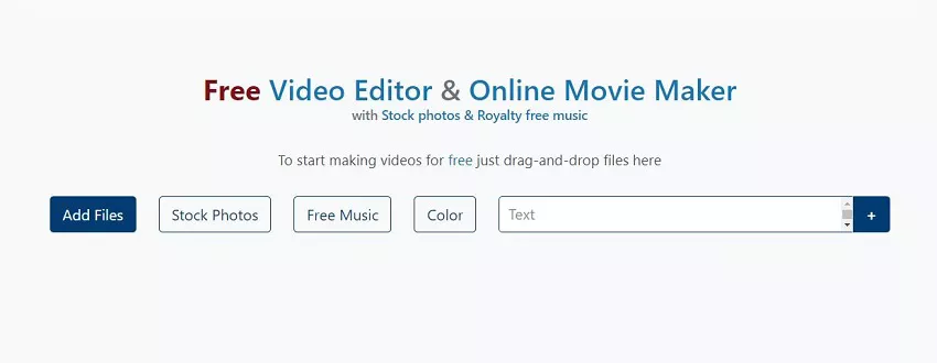 editor de video para youtube online movie maker online