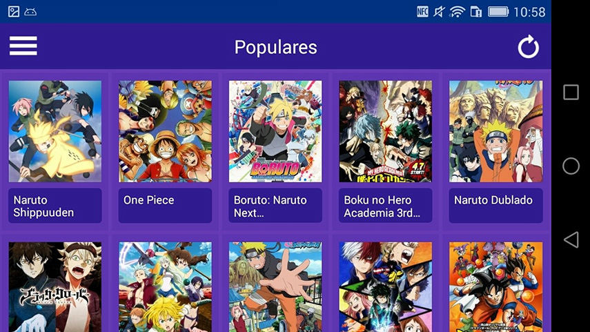 melhor app para assistir animes dublado grátis