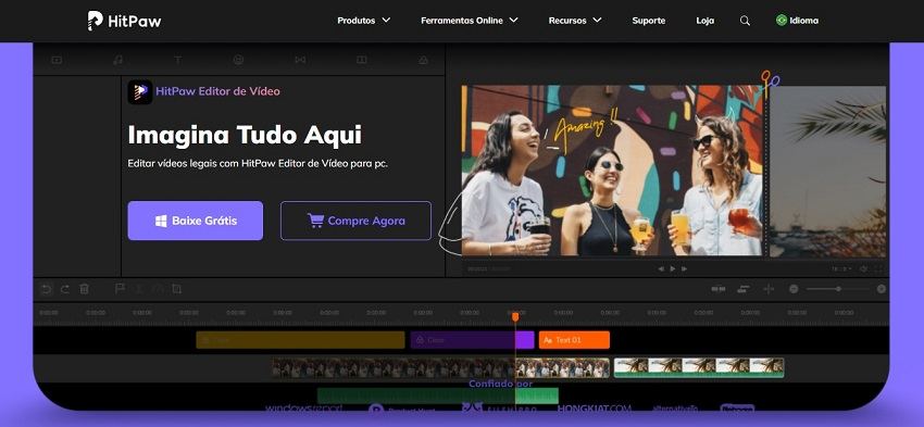 hitpaw editor de video para desktop