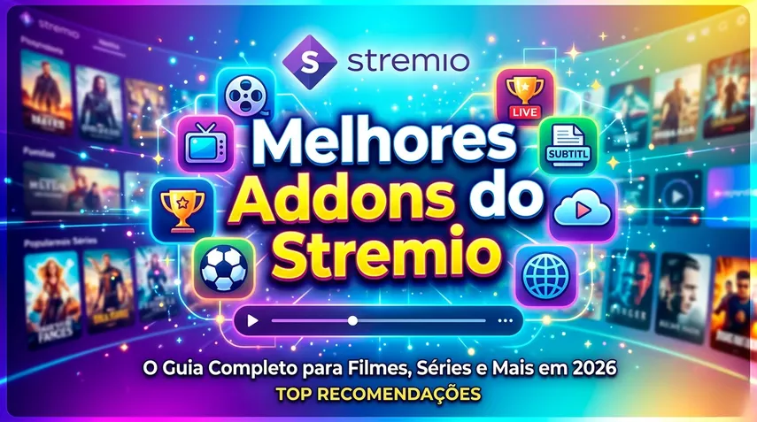 Melhores addons para Stremio em 2026 - Guia completo de instalação e configuração