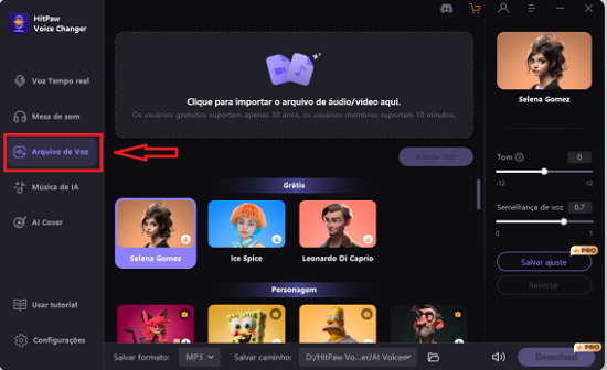 muda voz com efeitos para pc