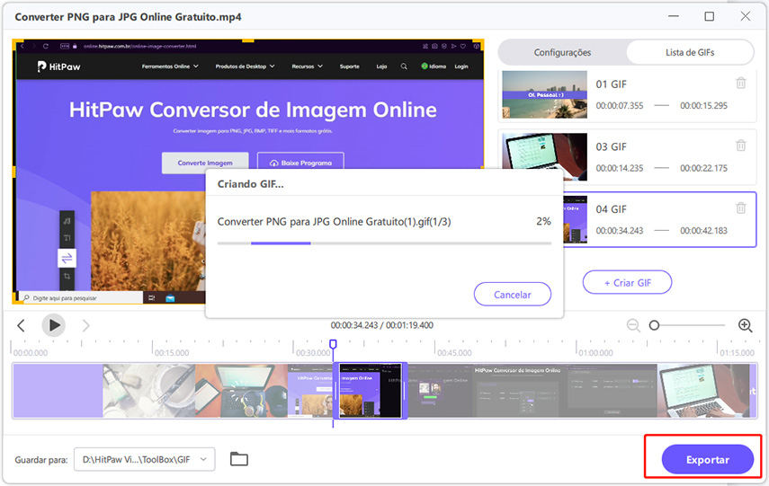 Conversor de MP4 para GIF  Converta MP4 em GIFs para envolver seu público